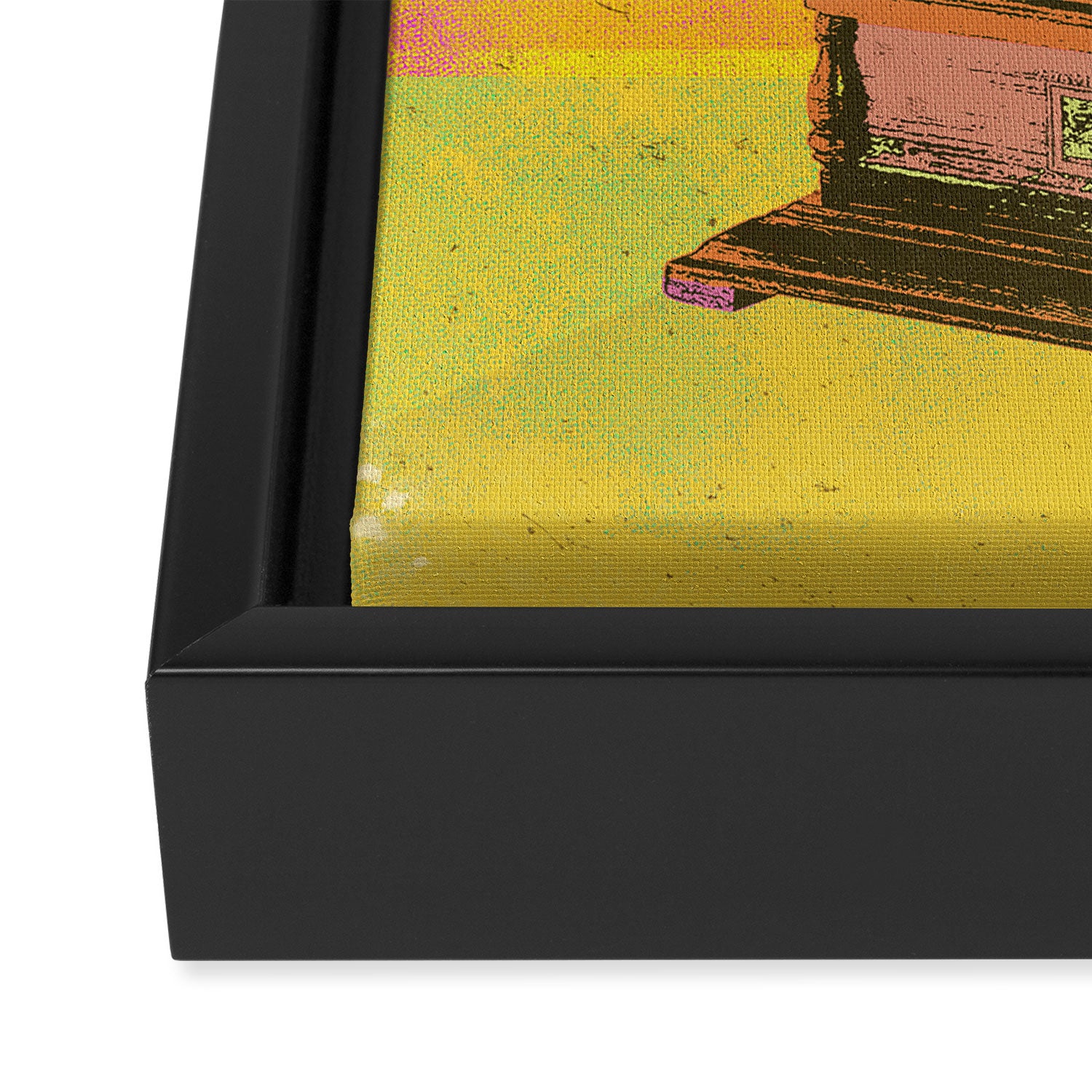 NATURE GRAMOPHONE Framed Canvas Print Gallery Image 3
