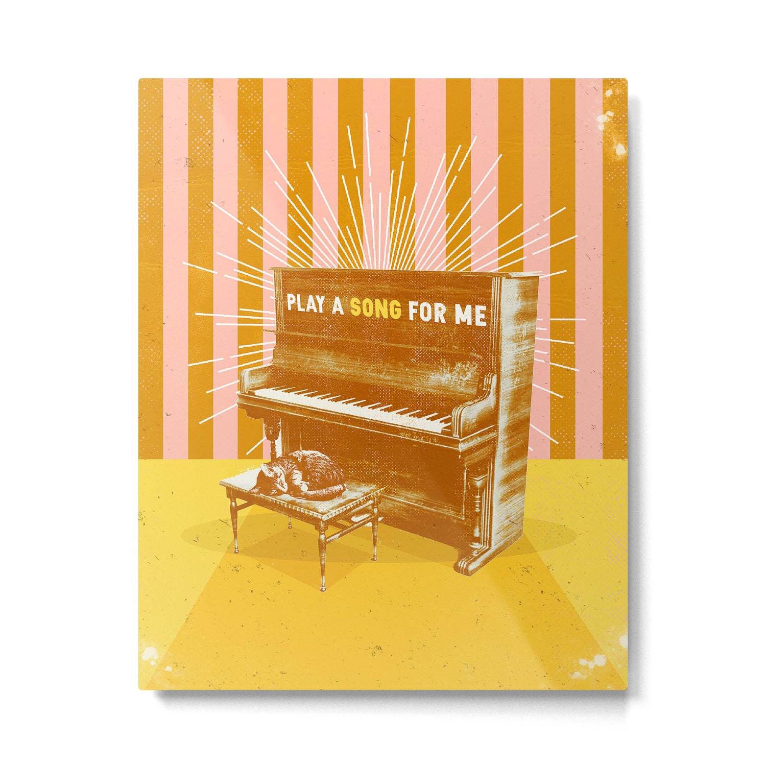 PLAY A SONG FOR ME Metal Print Gallery Image 6