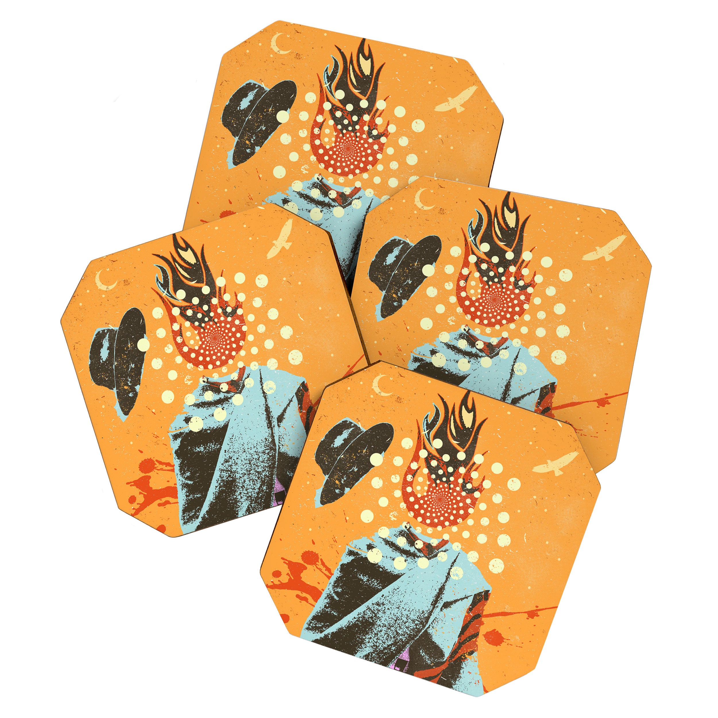 PSYCHEDELIC COWBOY Coaster Gallery Image 1