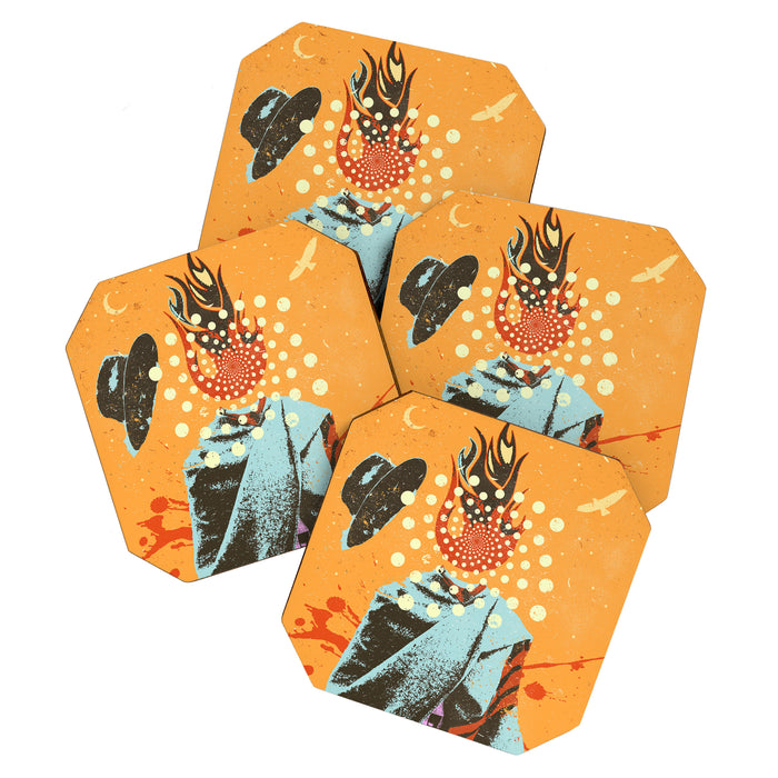 PSYCHEDELIC COWBOY Coaster Gallery Image 1