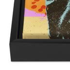 PSYCHEDELIC COWBOY Framed Canvas Print Gallery Image 3