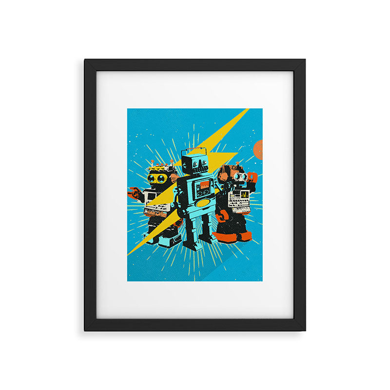 ROBOT WORLD Framed Art Print Gallery Image 6