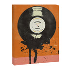 VINTAGE VINYL DRIP Canvas Print Gallery Image 8