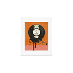 VINTAGE VINYL DRIP Art Print Gallery Image 1