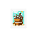 WESTERN PIANO Art Print Gallery Image 1