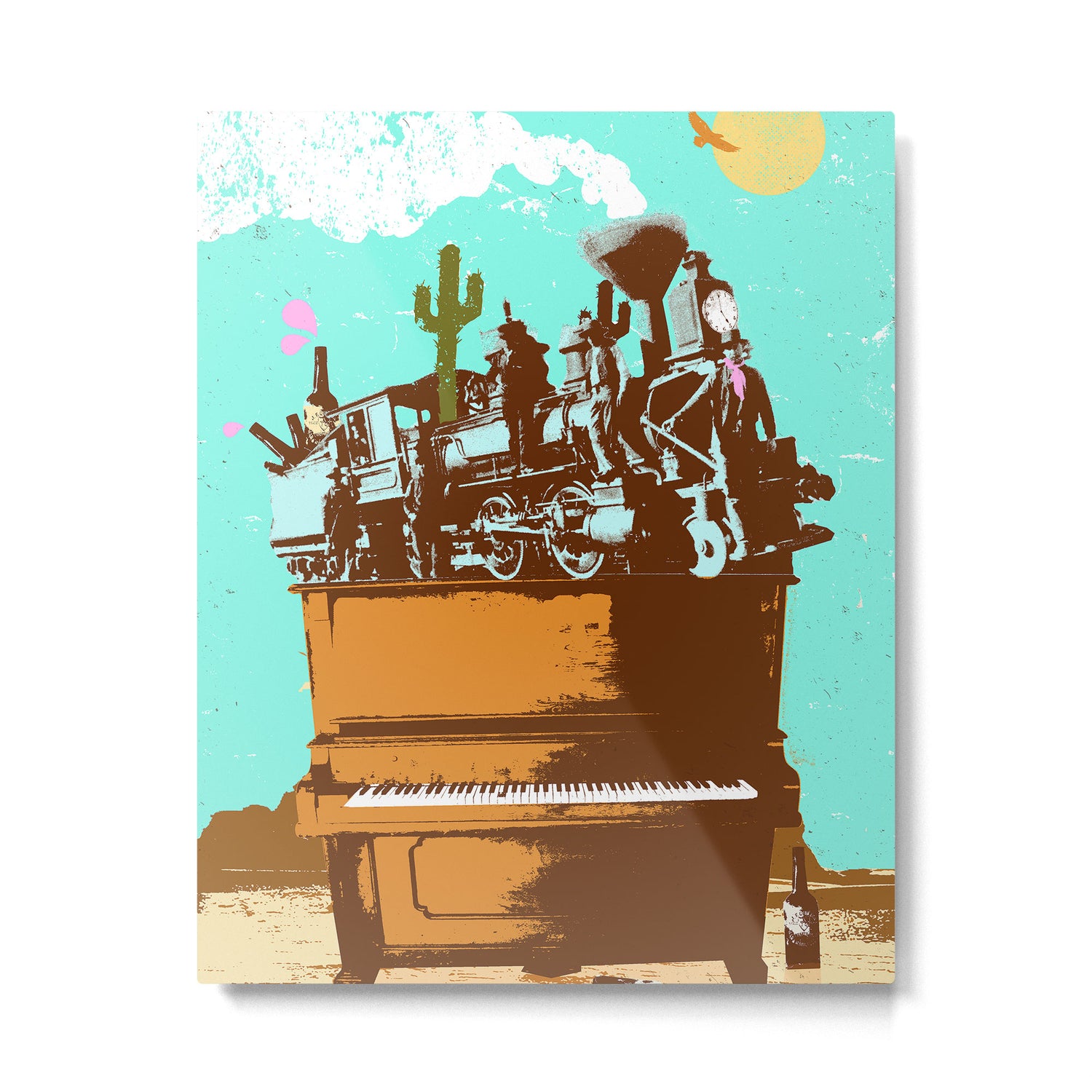 WESTERN PIANO Metal Print Gallery Image 6