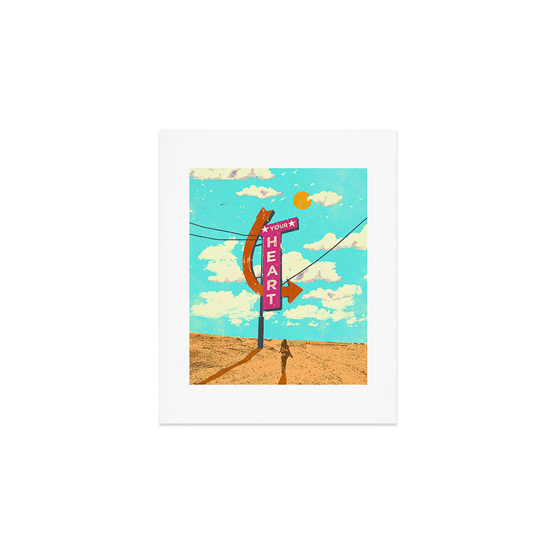 YOUR HEART Art Print Gallery Image 1