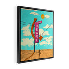 YOUR HEART Framed Canvas Print Gallery Image 2