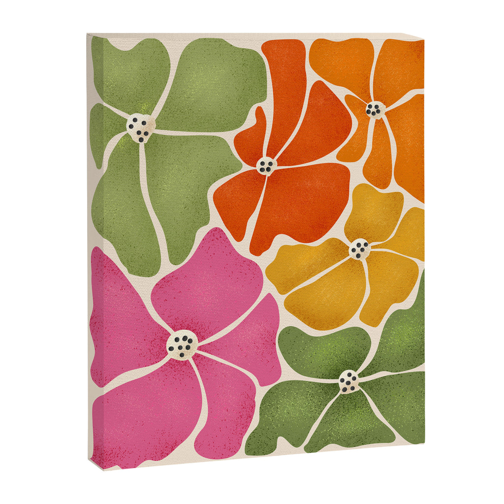 70's Florals Canvas Print Gallery Image 8