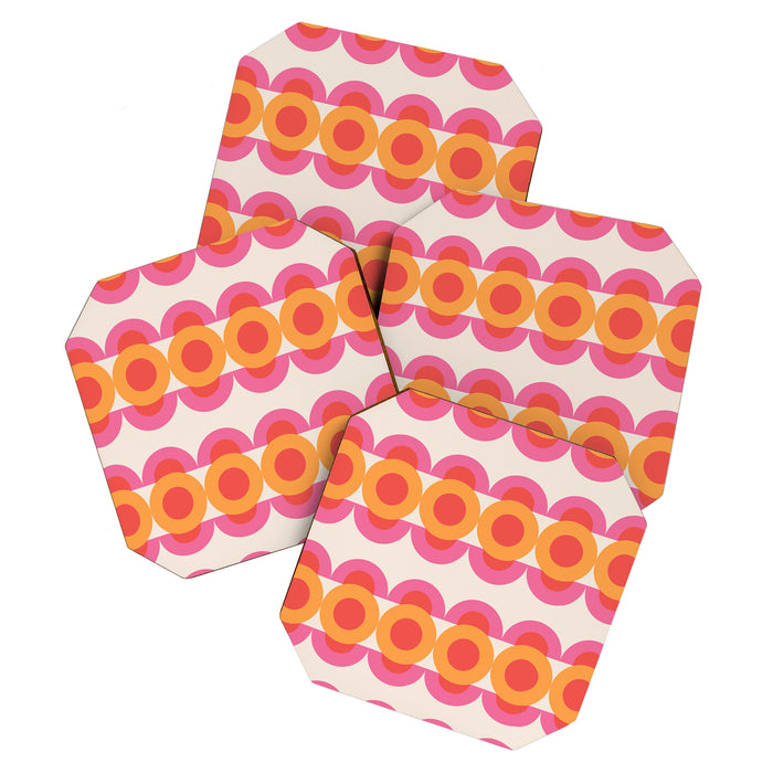 70's pattern no2 Coaster Gallery Image 1
