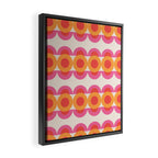 70's pattern no2 Framed Canvas Print Gallery Image 2