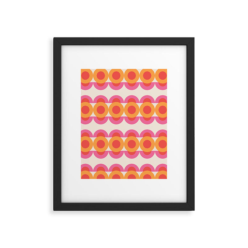 70's pattern no2 Framed Art Print Gallery Image 5