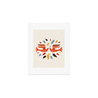 A Pair Of Festive Birds Art Print Gallery Image 1