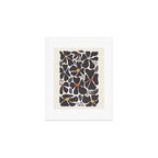 Abstract Black Florals Art Print Gallery Image 1