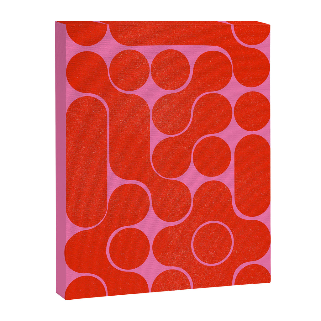 Abstract mid-century shapes no 6 Canvas Print Gallery Image 8