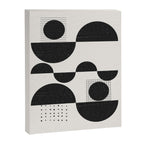 Black And White Bauhaus Abstract Canvas Print Gallery Image 8
