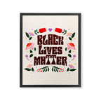 Black Lives Matter Framed Canvas Print Gallery Image 8