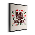 Black Lives Matter Framed Canvas Print Gallery Image 2