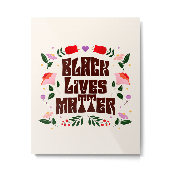 Black Lives Matter Metal Print Gallery Image 1