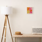 Blooming Retro Florals Canvas Print Gallery Image 2