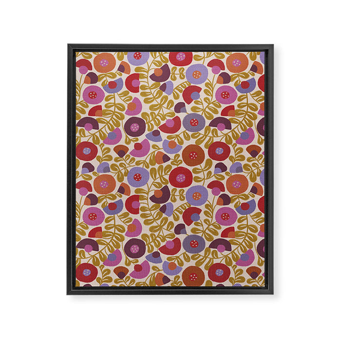 Bohemian Garden Framed Canvas Print Gallery Image 1