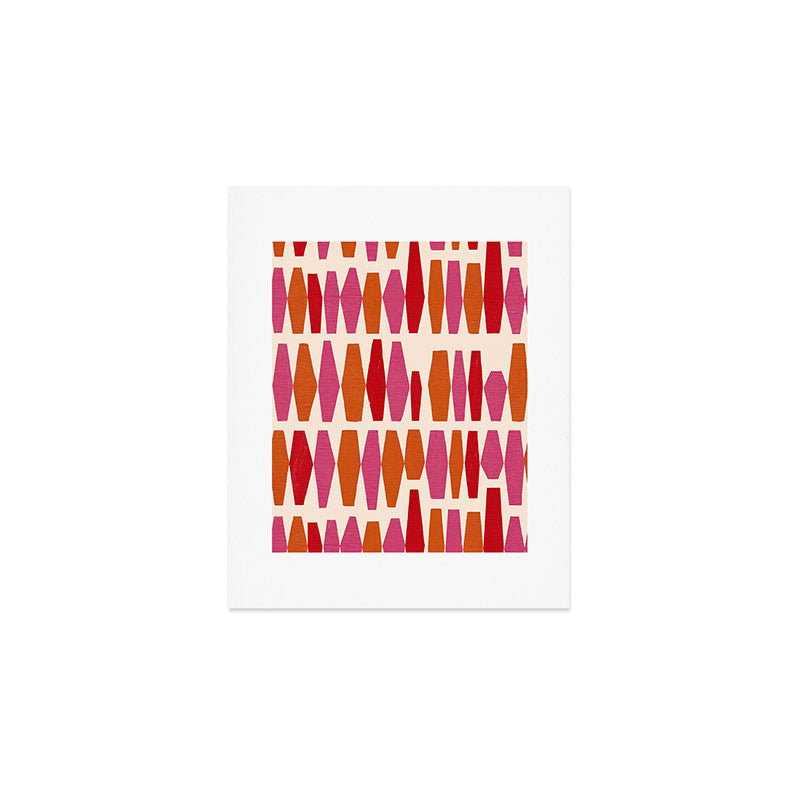 Bold Colorful Geometrics Art Print Gallery Image 1