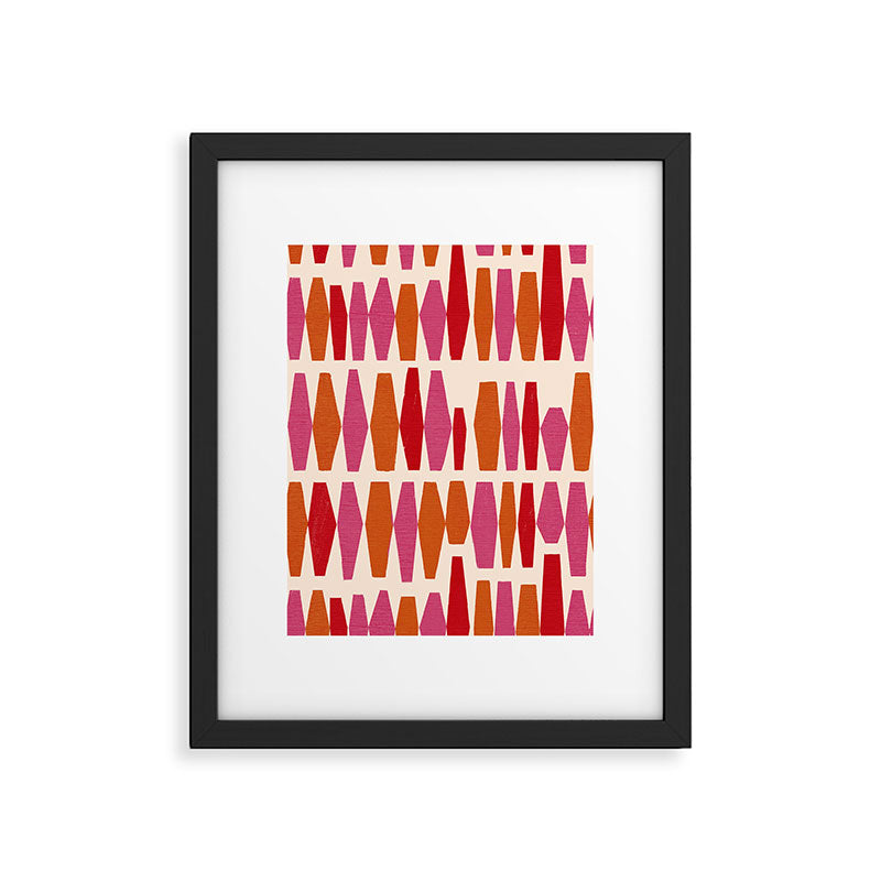 Bold Colorful Geometrics Framed Art Print Gallery Image 6