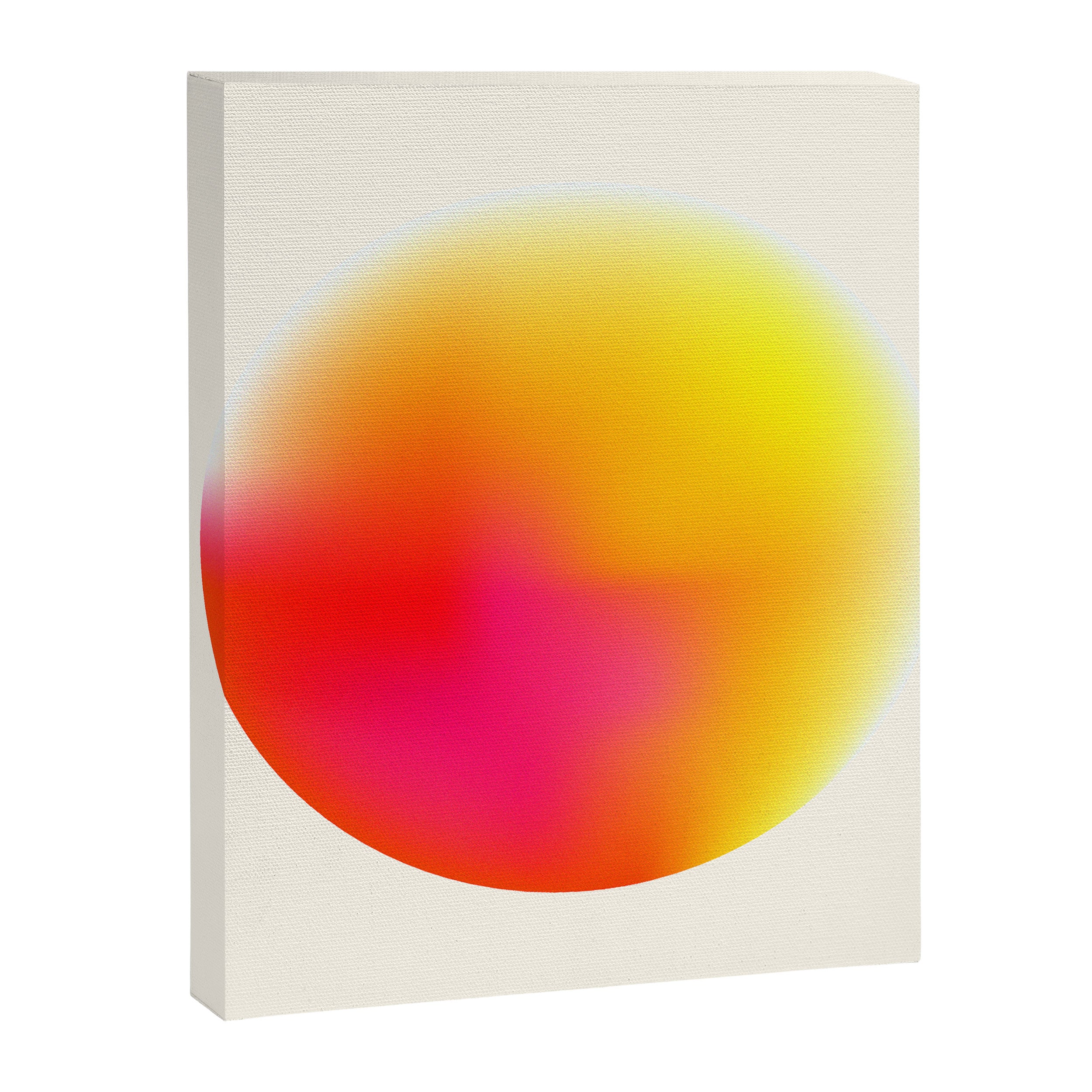 Bold Minimalism - Abstract Sphere Canvas Print Gallery Image 8