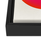 Bold Minimalism - Abstract Sphere Framed Canvas Print Gallery Image 3