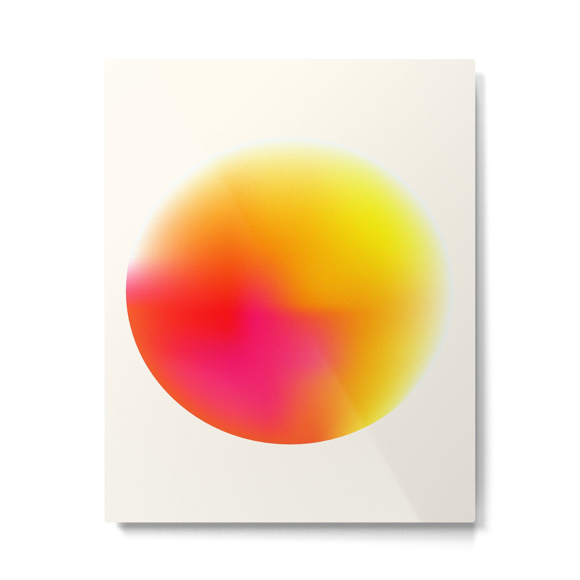Bold Minimalism - Abstract Sphere Metal Print Gallery Image 6