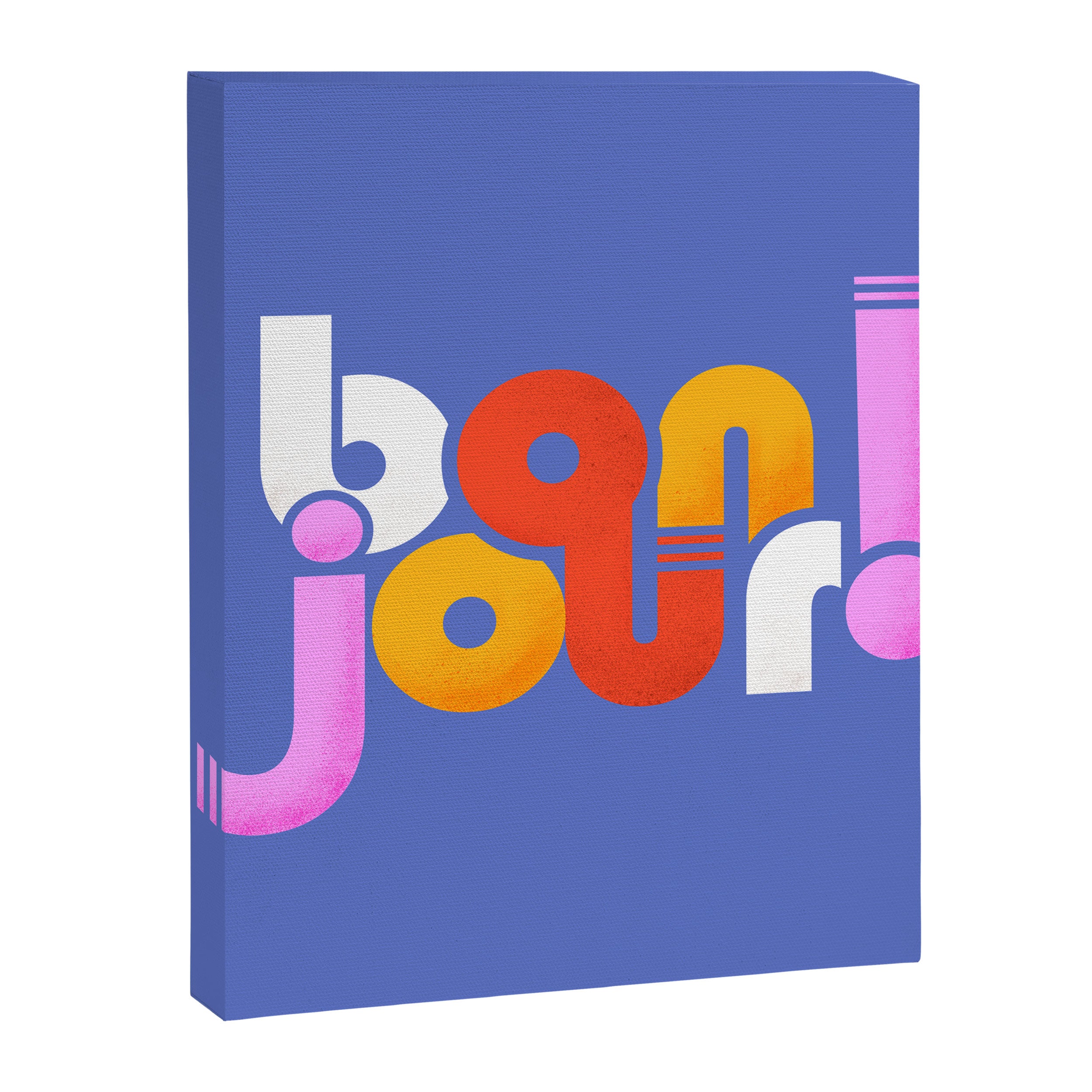 bonjour! french design Canvas Print Gallery Image 8