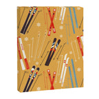 Bright Retro Ski Pattern Canvas Print Gallery Image 8