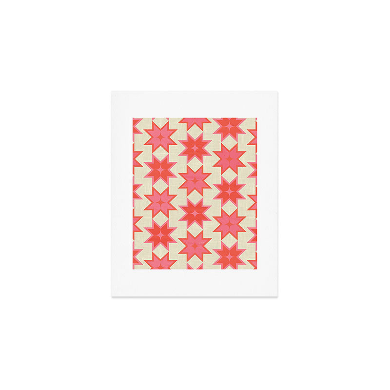 Celestial Winter Quilt Pattern Art Print Gallery Image 1