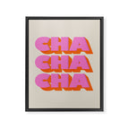 Cha Cha Cha Framed Canvas Print Gallery Image 8