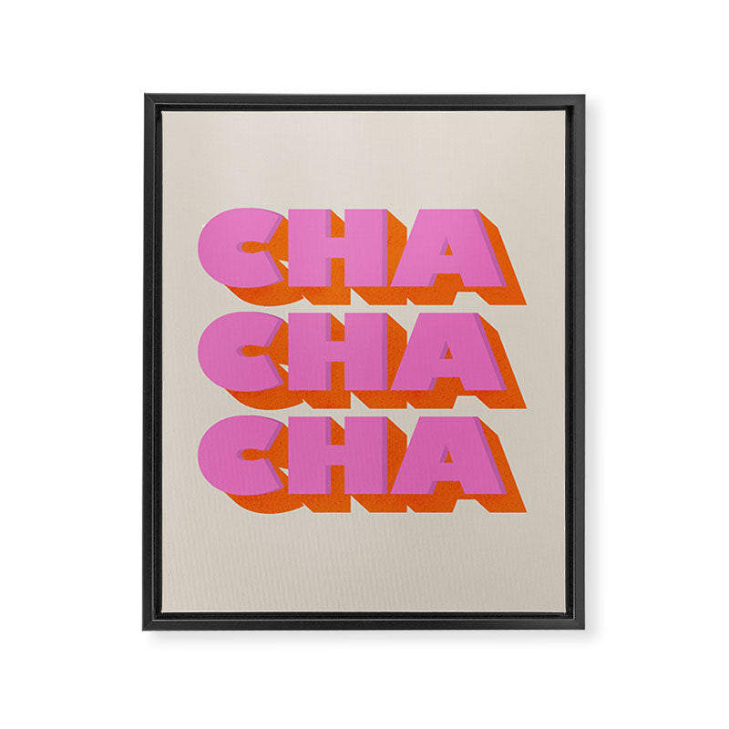 Cha Cha Cha Framed Canvas Print Gallery Image 8