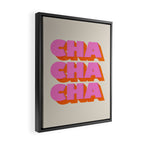 Cha Cha Cha Framed Canvas Print Gallery Image 2