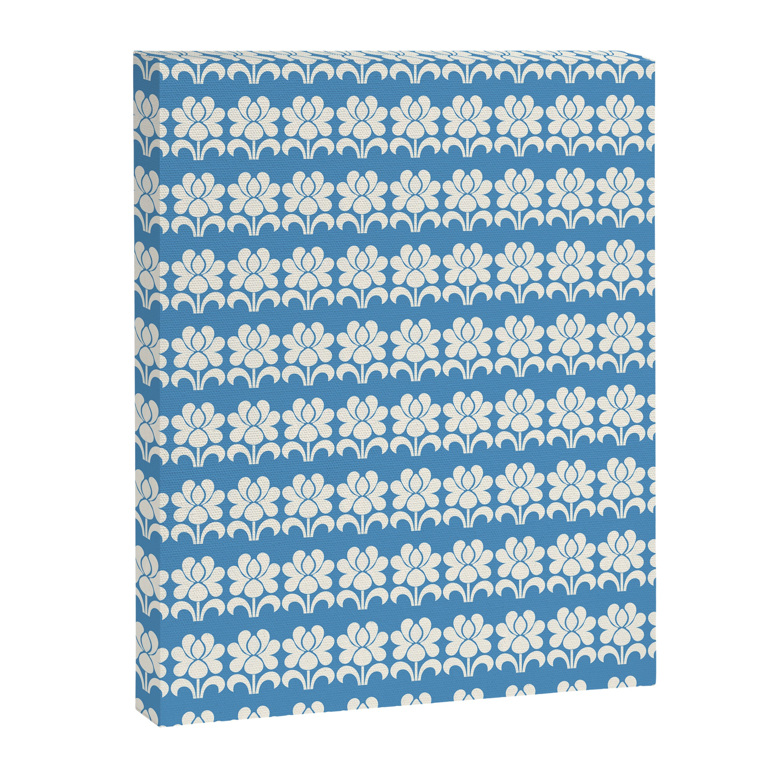 Charming Nostalgia Vintage Floral Design Canvas Print Gallery Image 8