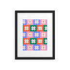 Cheerful Festive Stars Framed Art Print Gallery Image 6