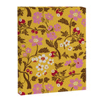 Chinoiserie Hand Drawn Florals On Yellow Canvas Print Gallery Image 8