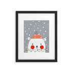 Christmas Polar Bear Framed Art Print Gallery Image 5