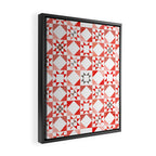 Christmas Quilt - pattern no1 Framed Canvas Print Gallery Image 2
