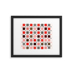 Christmas Quilt - pattern no3 Framed Art Print Gallery Image 6
