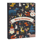 Christmas symbols pattern Canvas Print Gallery Image 8