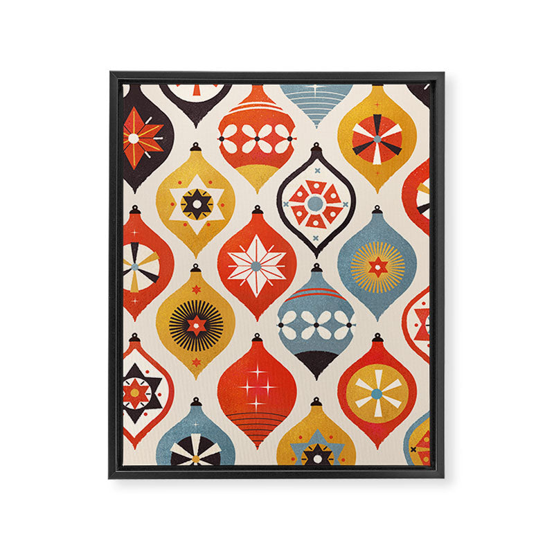 Christmas Tree Decorations Framed Canvas Print Gallery Image 8