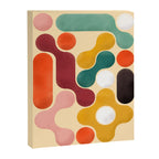 Color pops - mid century style  Canvas Print Gallery Image 8