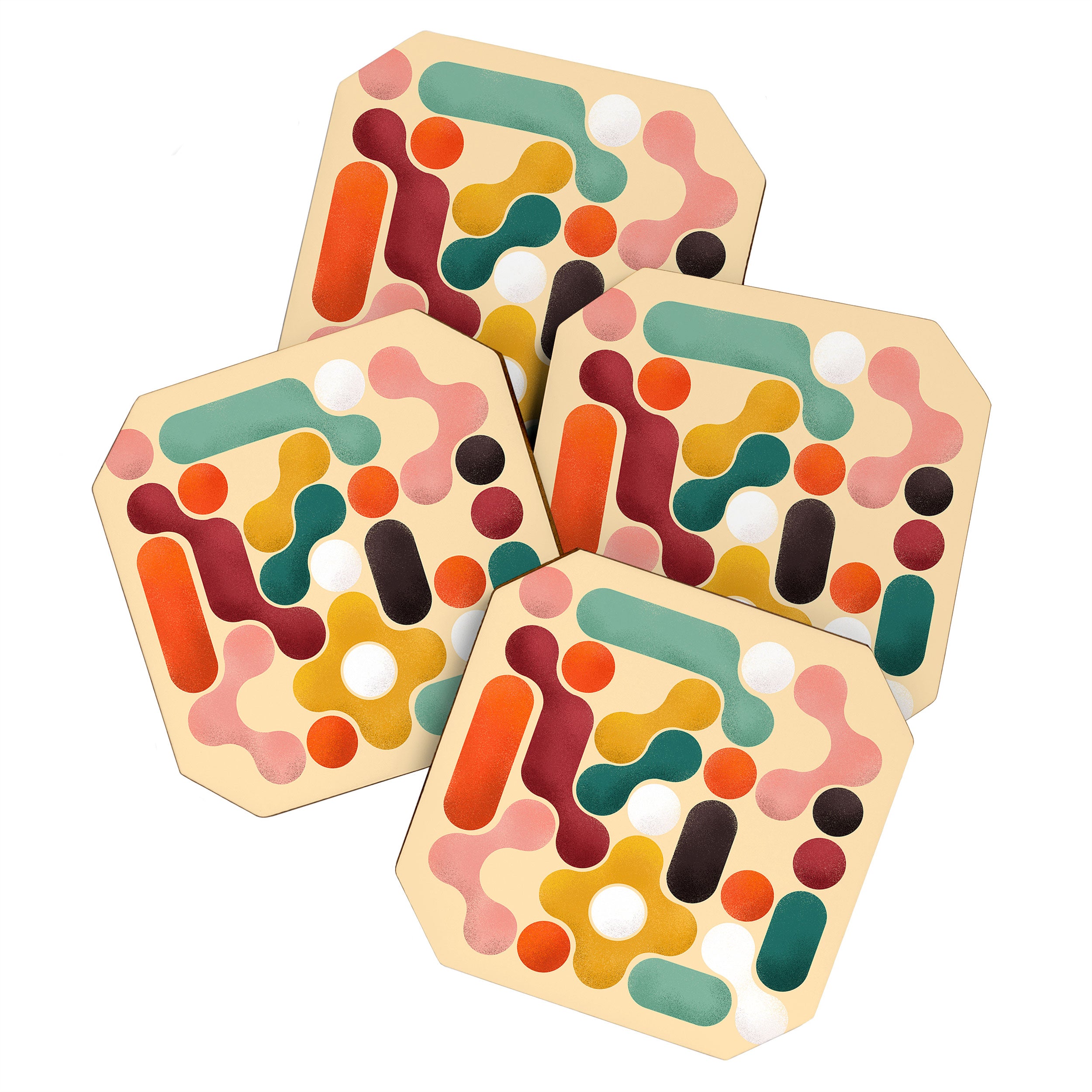 Color pops - mid century style  Coaster Gallery Image 1
