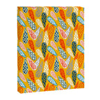 Colored Cone pattern Canvas Print Gallery Image 8