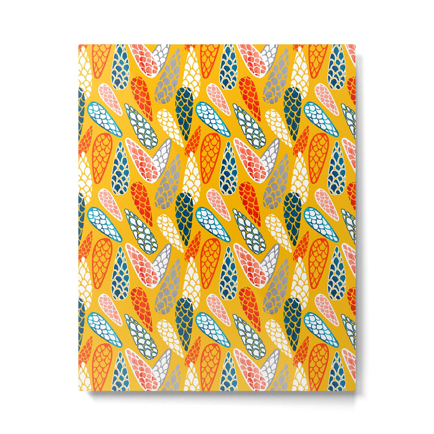 Colored Cone pattern Metal Print Gallery Image 6