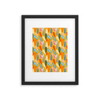Colored Cone pattern Framed Art Print Gallery Image 6