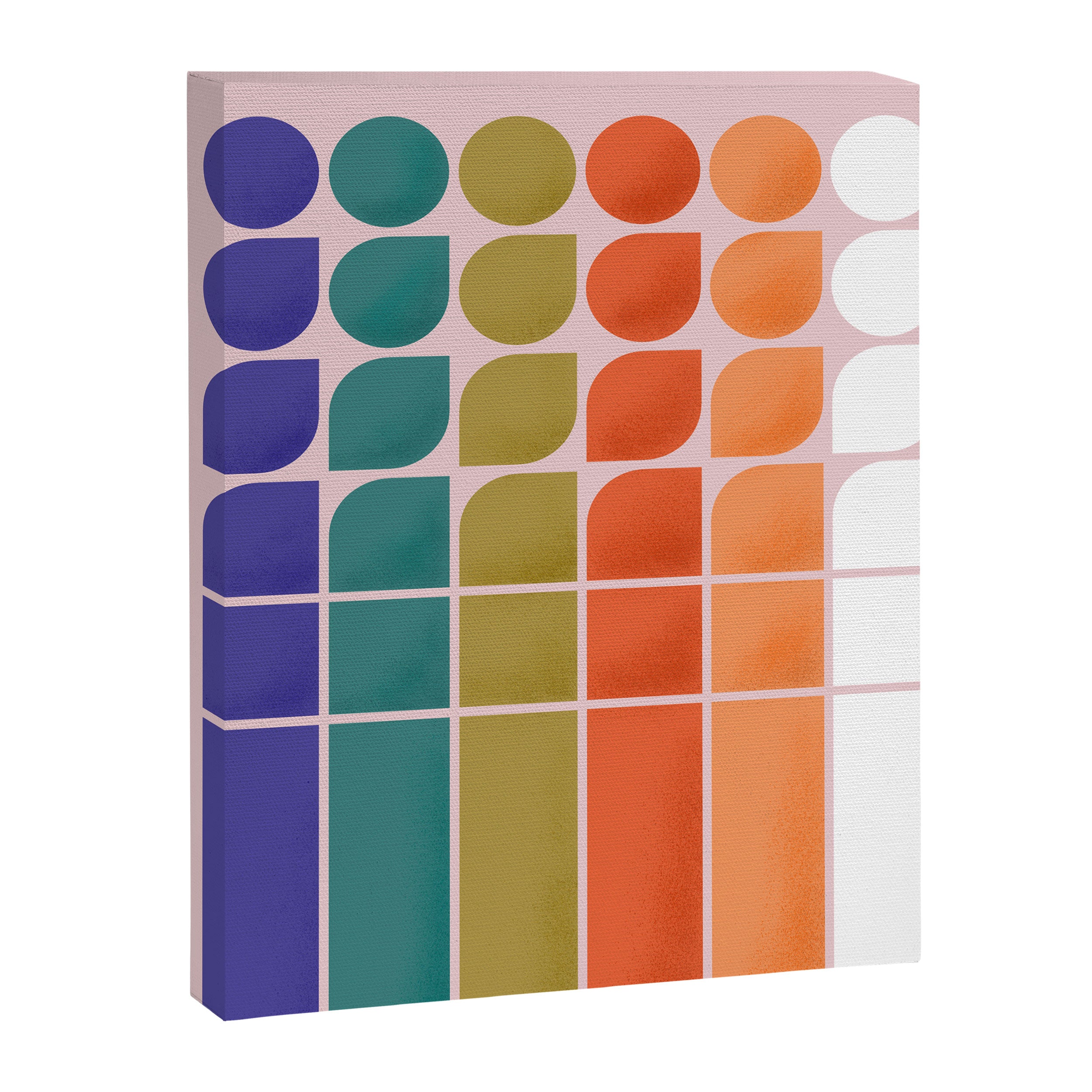 Colorful Changing Shapes Canvas Print Gallery Image 8